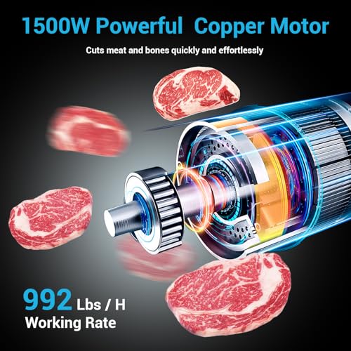 Electric Meat Bone Saw Machine Commercial Home Use Food Grade Cutter for Frozen Meat N72554