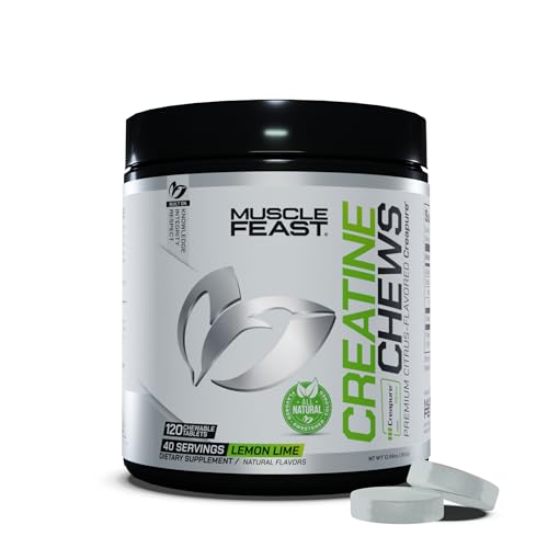 Muscle Feast Creapure Creatine Monohydrate Powder for Muscle Health and brain health NUTRITIONAL_SUPPLEMENT, 5400Mg of 100% Pure German Creatine Per Serving, Unflavored, 168.0 Servings (Pack of 1)