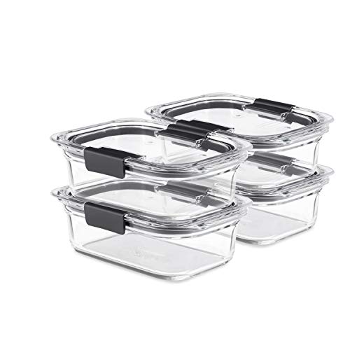 Glass Food Storage Containers with Lids, 7-Piece Set H203625