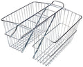 Wald 535 Rear Twin Bicycle Carrier Basket (18 x 7.5 x 12)