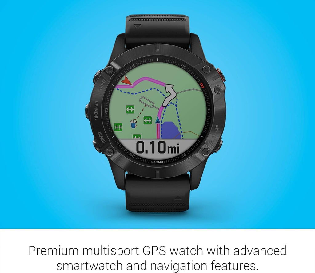 Multisport GPS Watch with Mapping and Music, Black (Renewed) K871848