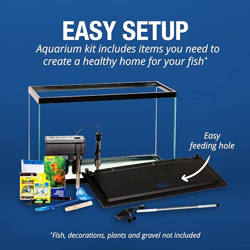 LED Aquarium 29 Gallons with Lighting, Filtration, Heater P905