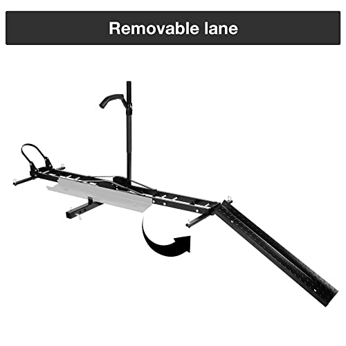 Motorcycle Hitch Carrier with Loading Ramp M6086