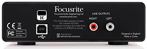 USB Audio Interface with XLR Cable and Polishing Cloth T60020