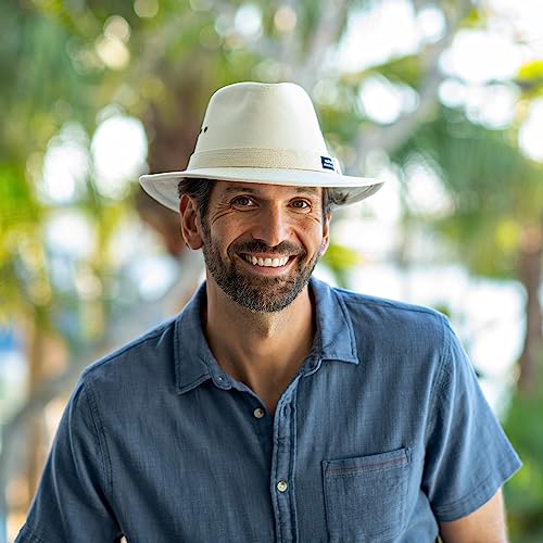 Men's Canvas Safari Sun Hat with UPF 50+ Protection M57977