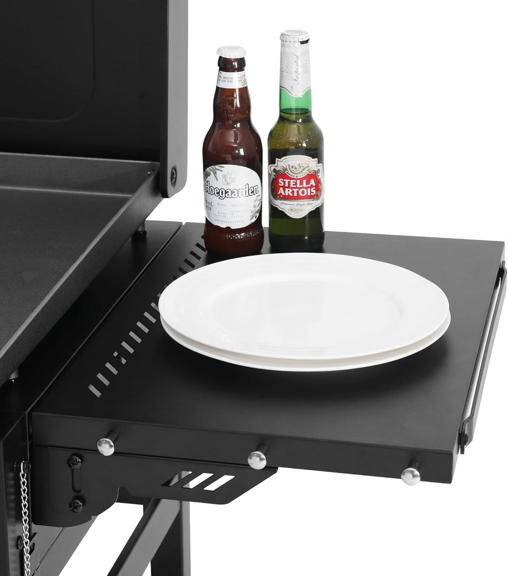 4-Burner Propane Gas Griddle with Hard Cover, 35-Inch Flat Top BBQ Grill C6416