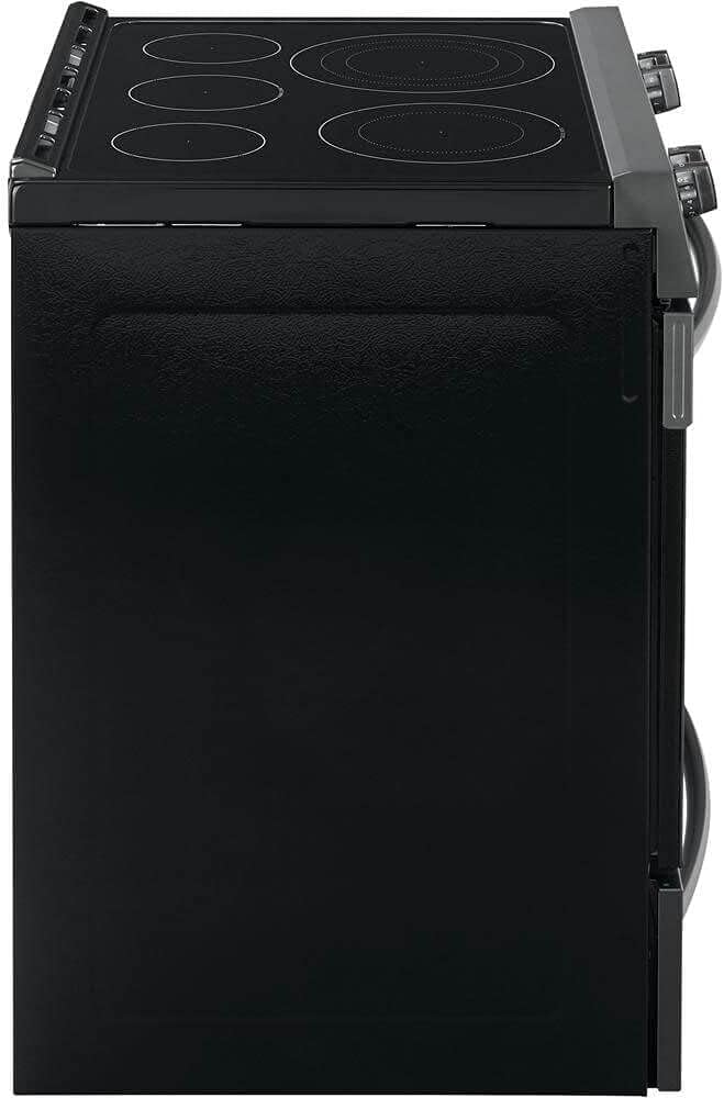 30" Electric Range with 5 Elements, Black Stainless Steel C928