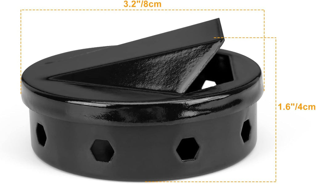 Smoker Box with Lid for Charcoal and Gas Grill, 2 Pack M644150