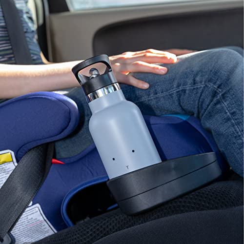 Backless Belt-Positioning Booster Car Seat with Dual Latch Connectors P6224