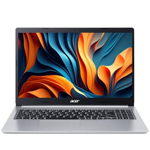 Acer 2023 Newest Aspire 5 Slim Laptop, 15.6" Full HD Display, 12GB RAM, 512GB SSD Storage, AMD Ryzen 4-Core Processor, Backlit Keyboard, Fingerprint Login, HDMI, Ethernet Port, Type-C, Windows 11 S