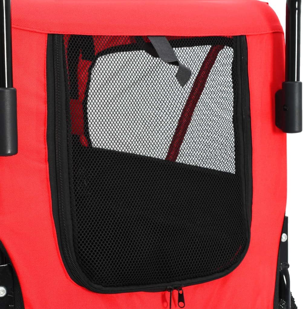 Dog Bike Trailer and Jogging Stroller, Folding Pet Carrier T80544