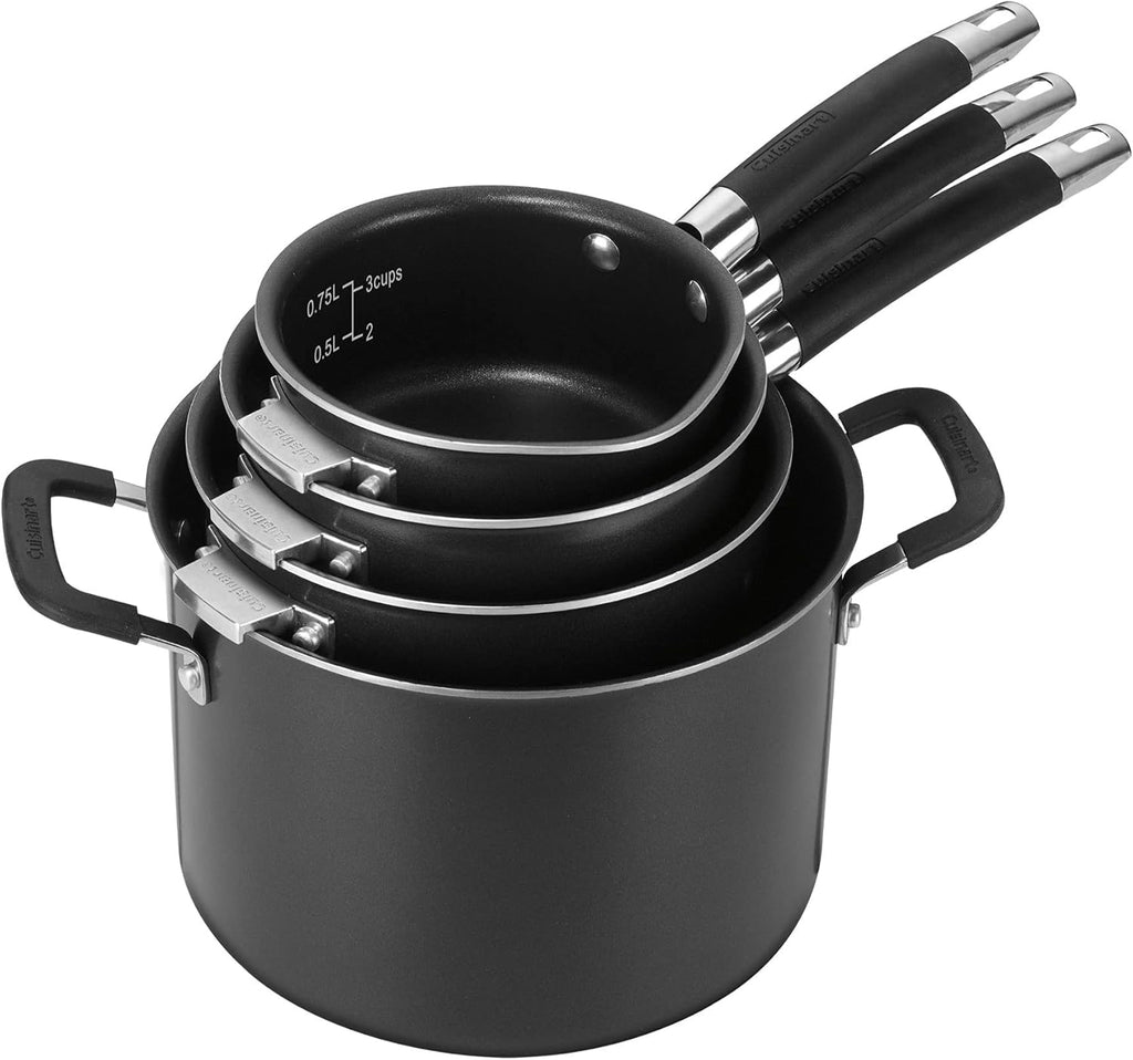 Nonstick Aluminum Cookware Set, 12 Piece, Black T1761