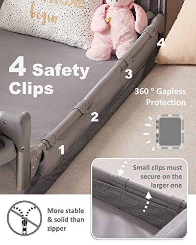 4 in 1 Baby Bassinet Bedside Sleeper with Changing Table S335706