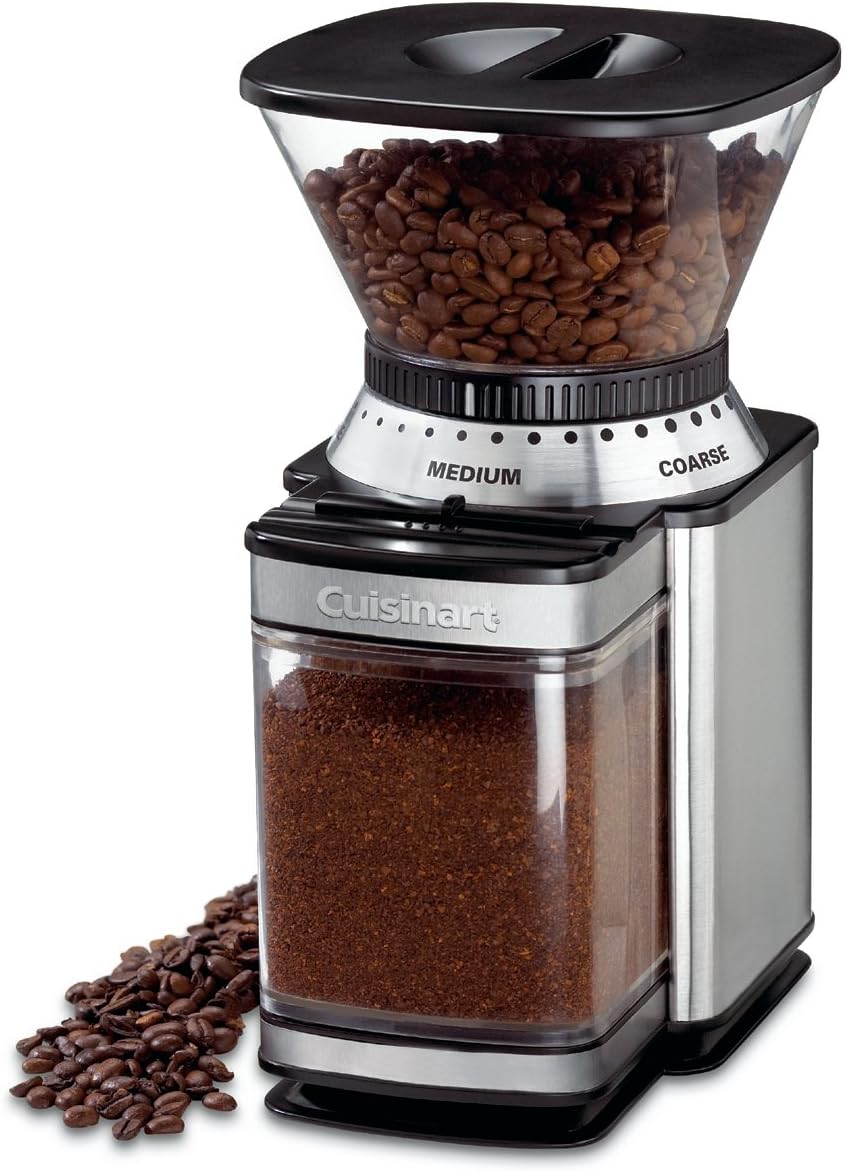 Automatic Burr Mill Coffee Maker, 14-Cup Glass Carafe, Stainless Steel Z866