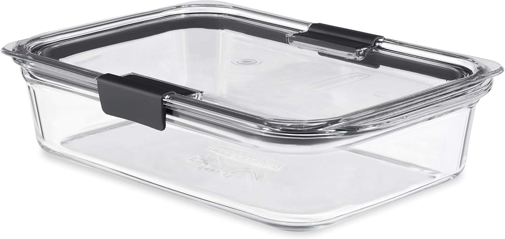 8-Piece Glass Food Storage Containers with Lids for Lunch and Meal Prep A378