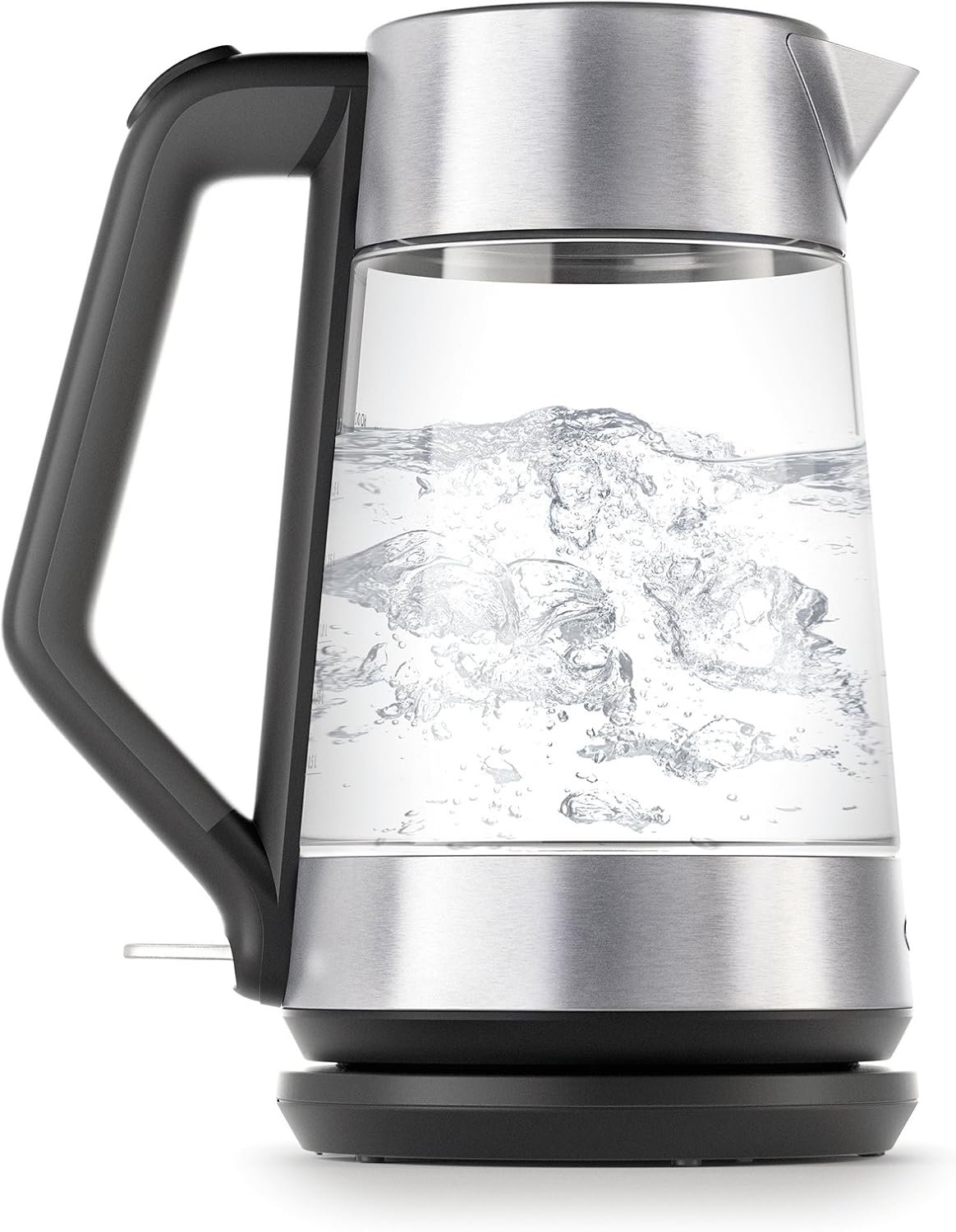 Cordless Glass Electric Kettle with Tea Infuser Basket F9502