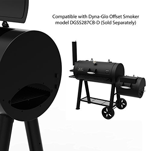 Heavy-Duty Compact Barrel Charcoal Grill, Black S831406