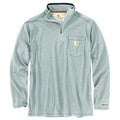 Carhartt Men's Force Relaxed Fit Midweight Long-sleeve Quarter-zip Mock-neck T-shirt