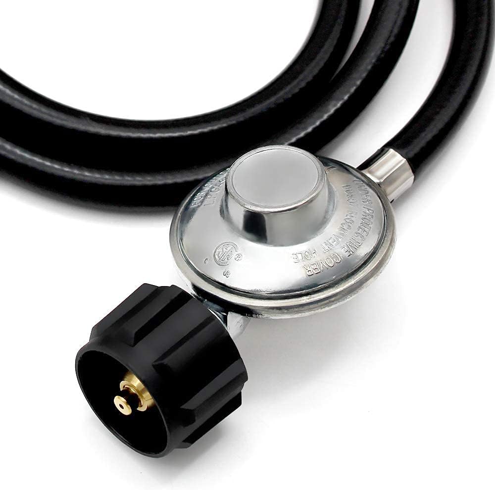Universal Grill Regulator Hose with Threaded Regulator for Roadtrip Grills A1829