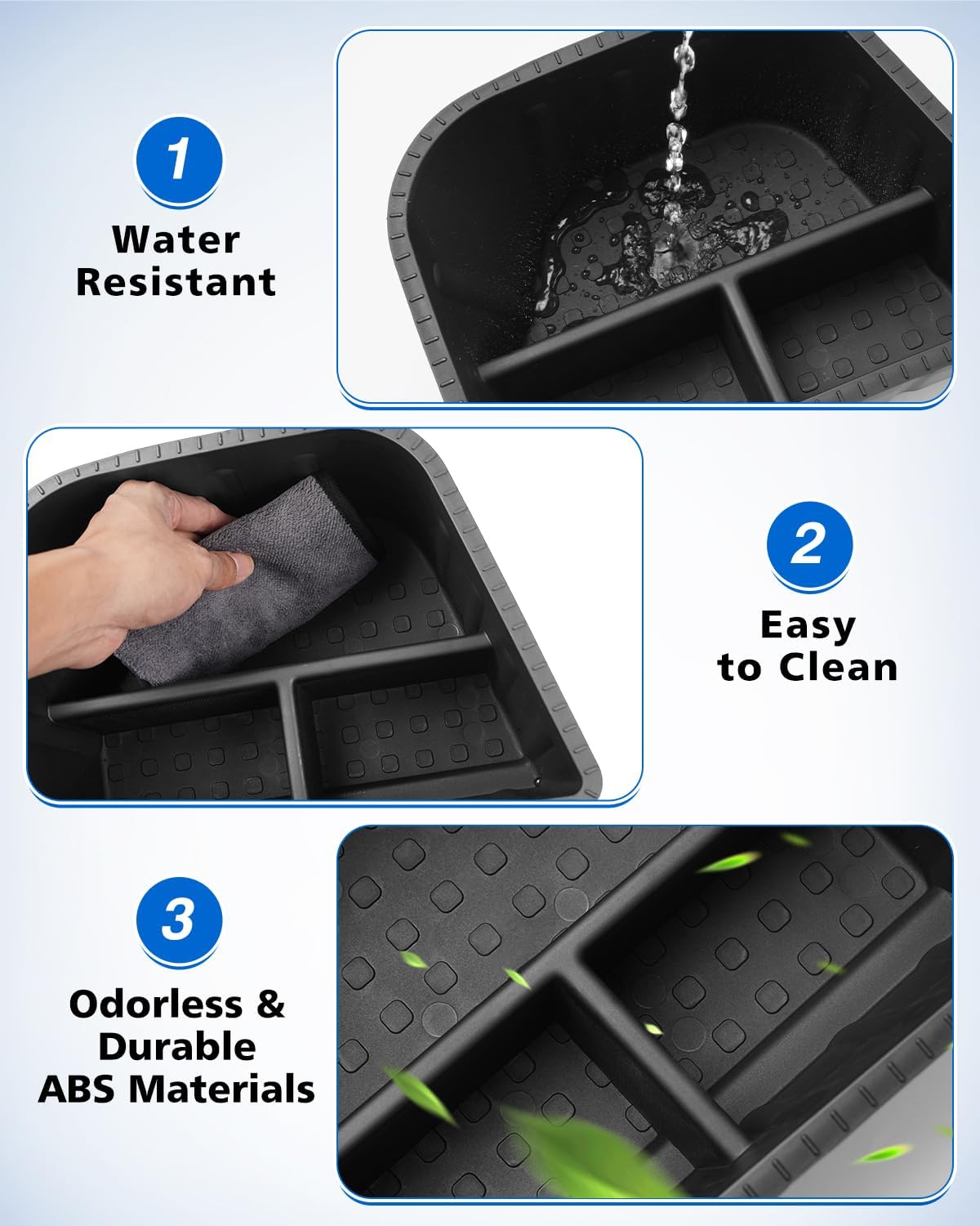 Rear Trunk Organizer for Toyota Corolla Cross 2022-2025, Waterproof Side Storage Boxes (2PCS) L863133