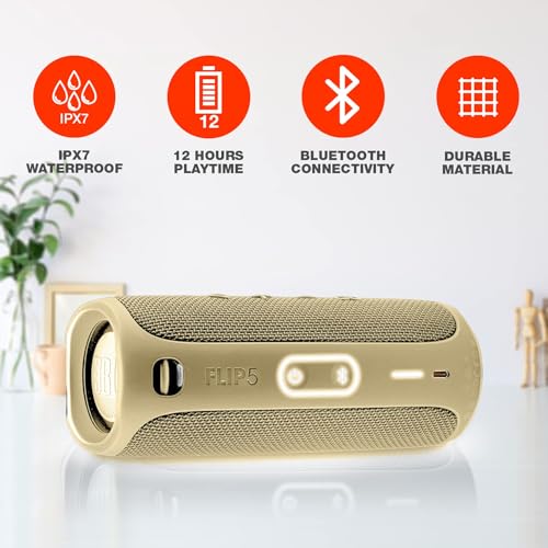 Portable Wireless Bluetooth Speaker, IPX7 Waterproof M93828