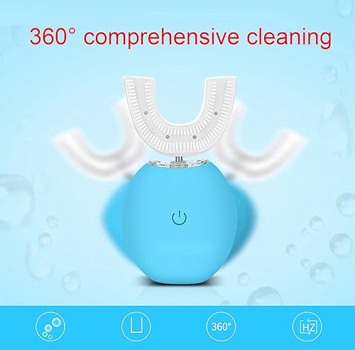 U Shaped Automatic Toothbrush for Adults, Wireless Charging, IPX7 Waterproof Z617