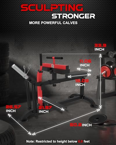 Seated Calf Raise Machine for Home Gym N20240