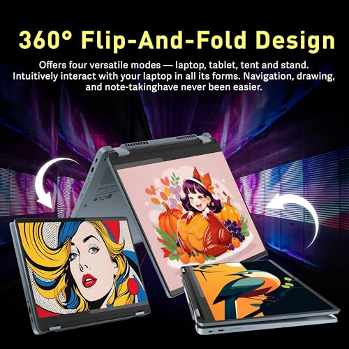 2-in-1 11.6" Touchscreen Chromebook, 4GB RAM, 64GB Storage W4282