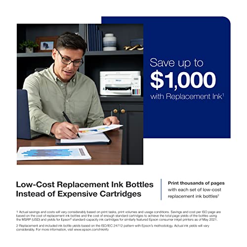 Wireless All-in-One Supertank Printer with Scanner and Document Scanner U38250