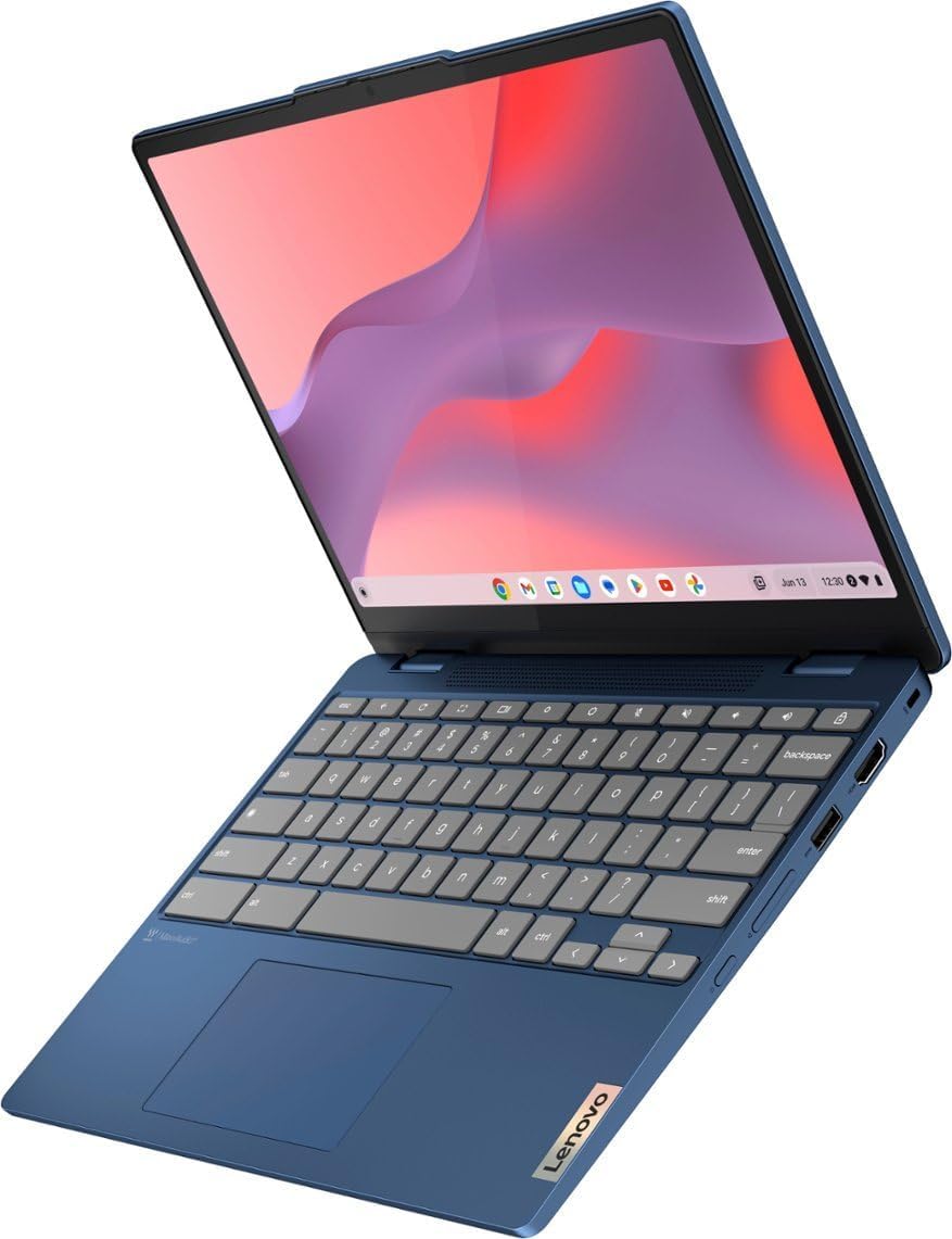 12.2" Touchscreen Chromebook Laptop, Intel N100, 4GB RAM 64GB Storage E80618