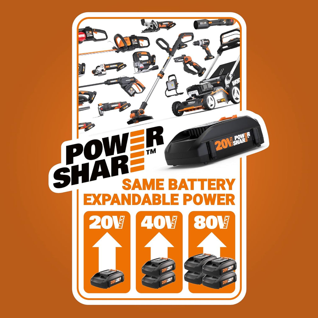 Cordless String Trimmer & Wheeled Edger, 13-Inch, Tool Only E226473