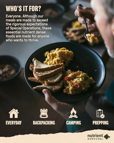 Homestyle Scramble Eggs, Ready to Eat Freeze Dried Emergency Food, 9 Servings P110376