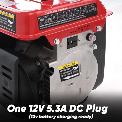 1500-Watt Gas Powered Portable Inverter Generator for Camping Outdoor J1186
