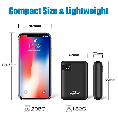 Portable Phone Charger 10000mAh with Dual Ports and LCD Display E97572