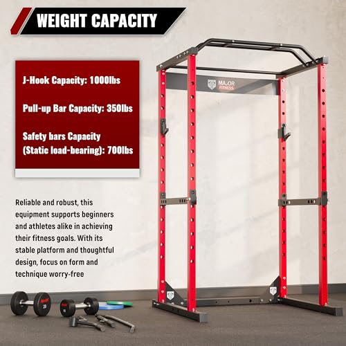 Power Cage Squat Rack All-in-One for Home Gym S54379