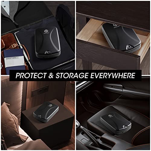 Portable Pistol Gun Safe Travel Case V76696