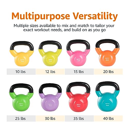 Vinyl Coated Cast Iron Kettlebell G12690
