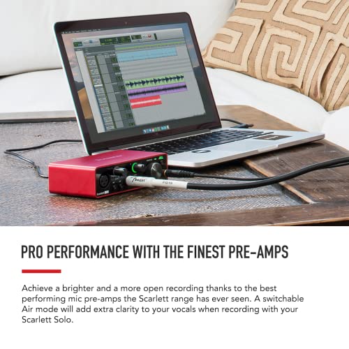 Professional Large Diaphragm Headphone and USB Audio Interface Q54130