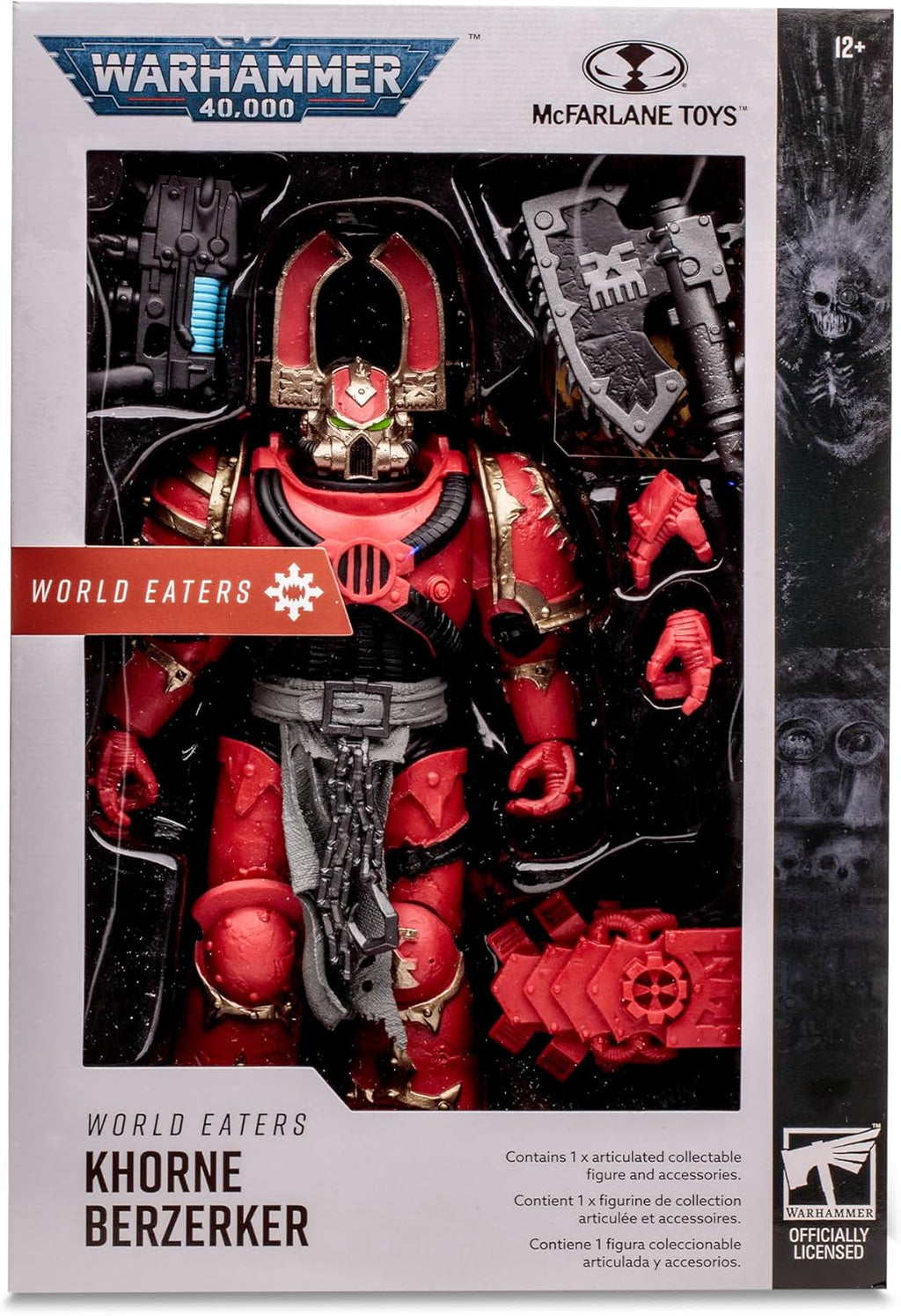 Warhammer 40,000 World Eaters Khorne Berzerker 7in Figure C6552