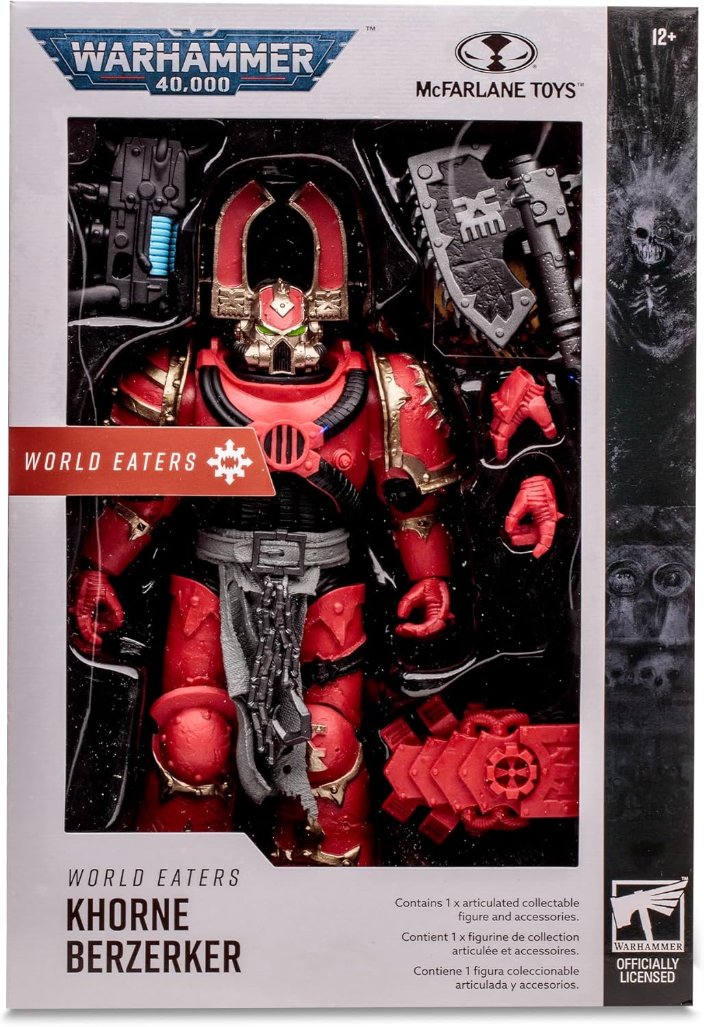 Warhammer 40,000 World Eaters Khorne Berzerker 7in Figure C6552