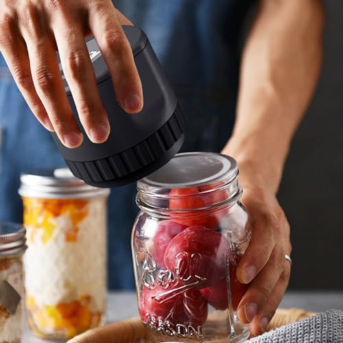 Electric Mason Jar Vacuum Sealer Kit for Wide and Regular Mouth Z60250