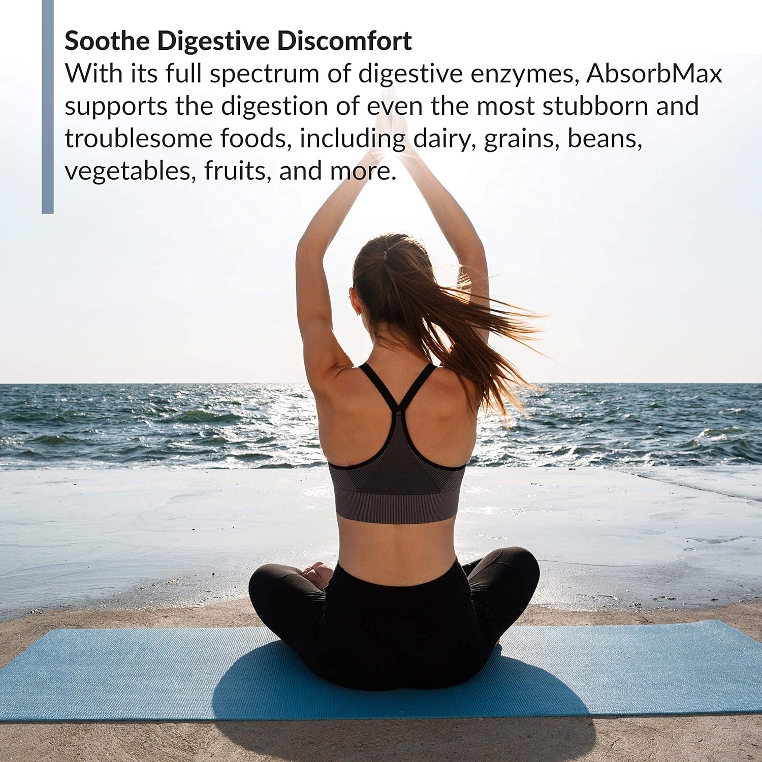 Digestive Enzyme Blend for Nutrient Digestion and Bloating Relief J741
