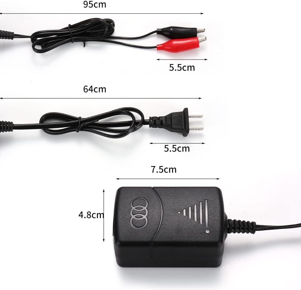12V Sealed Lead Acid Battery Charger 1300mA U74855