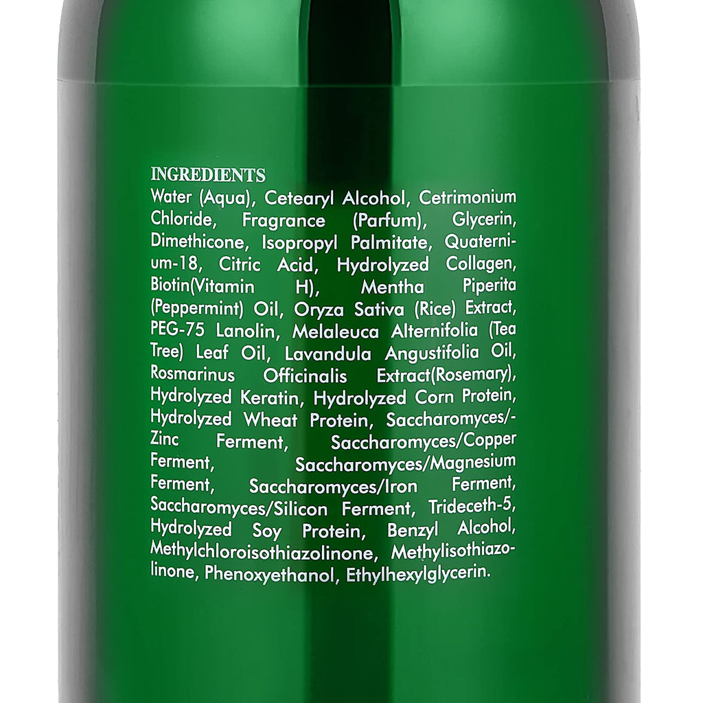 Tea Tree Shampoo and Conditioner Set for Hair Growth, Thinning Hair, Paraben & Sulfate Free W69059