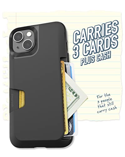 iPhone 15 Magnetic Case Slim Thin Grip Cover with Microfiber Lining U915437