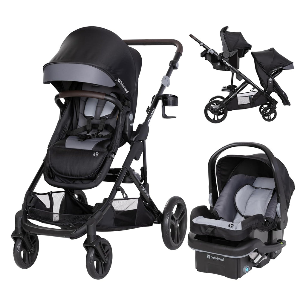 Single to Double Travel System with Infant Car Seat and Extra Base N474445