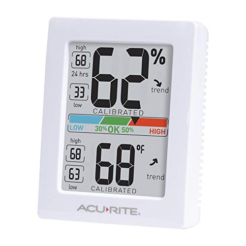 Indoor Digital Thermometer and Humidity Meter with Temperature Gauge K114