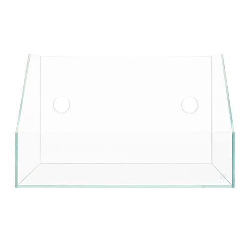 Ultum Nature Systems Rimless Paludarium - Ultra Clear Low Iron Glass with Mitired Edges, Bulkheads and Leveling Mat Inluded (60E)