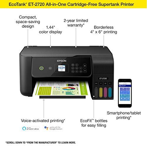 Wireless All-in-One Supertank Printer with Scanner and Copier X253