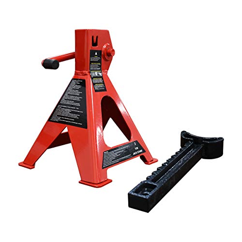 Steel Jack Auto Stands, 3 Ton Capacity, 1 Pair D170784